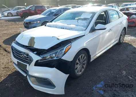 2017 Hyundai Sonata Sport z USA, uszkodzony, nr VIN 5NPE34AF4HH488679